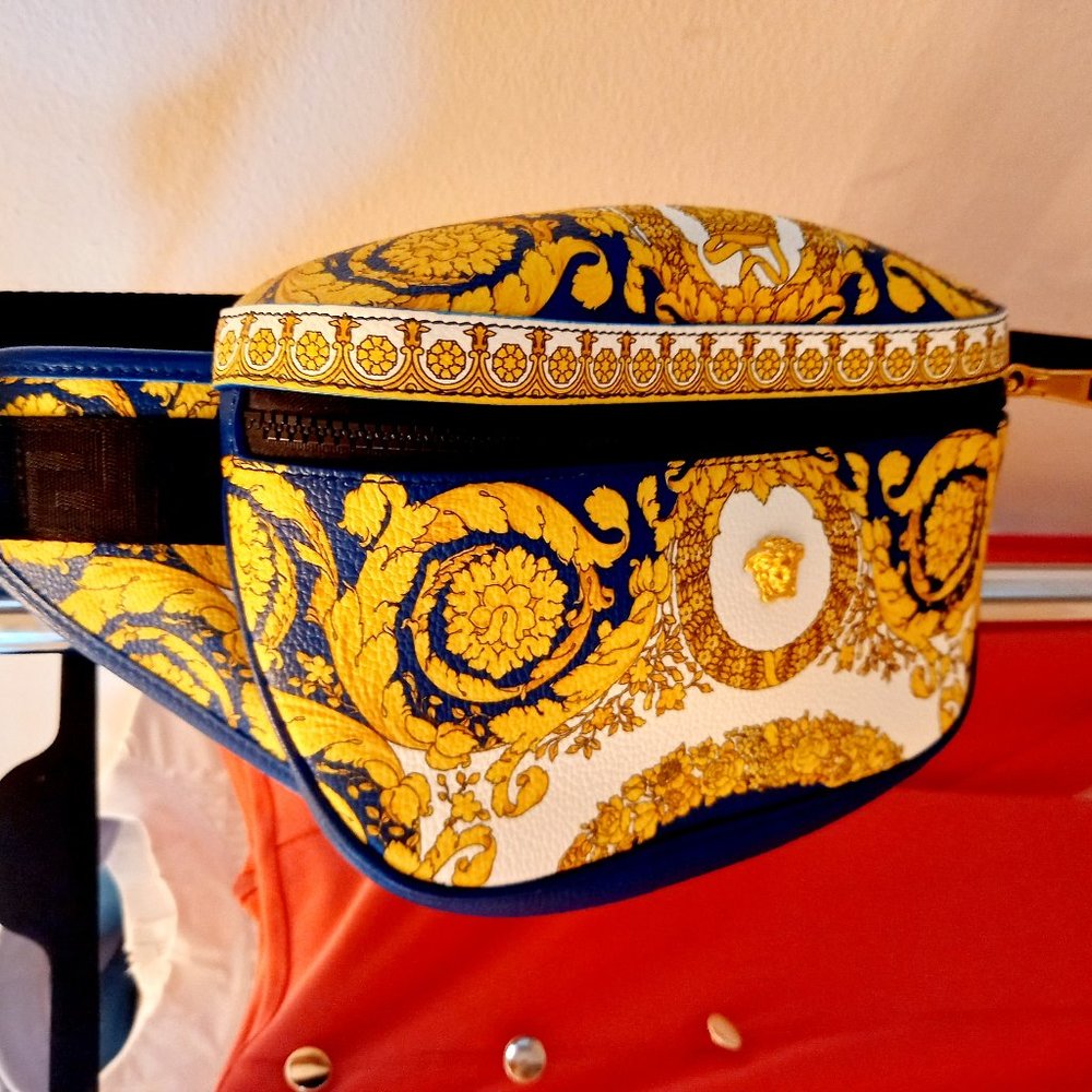 VERSACE Yellow Medusa Fanny Bag